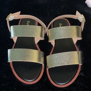 Gold Sandals